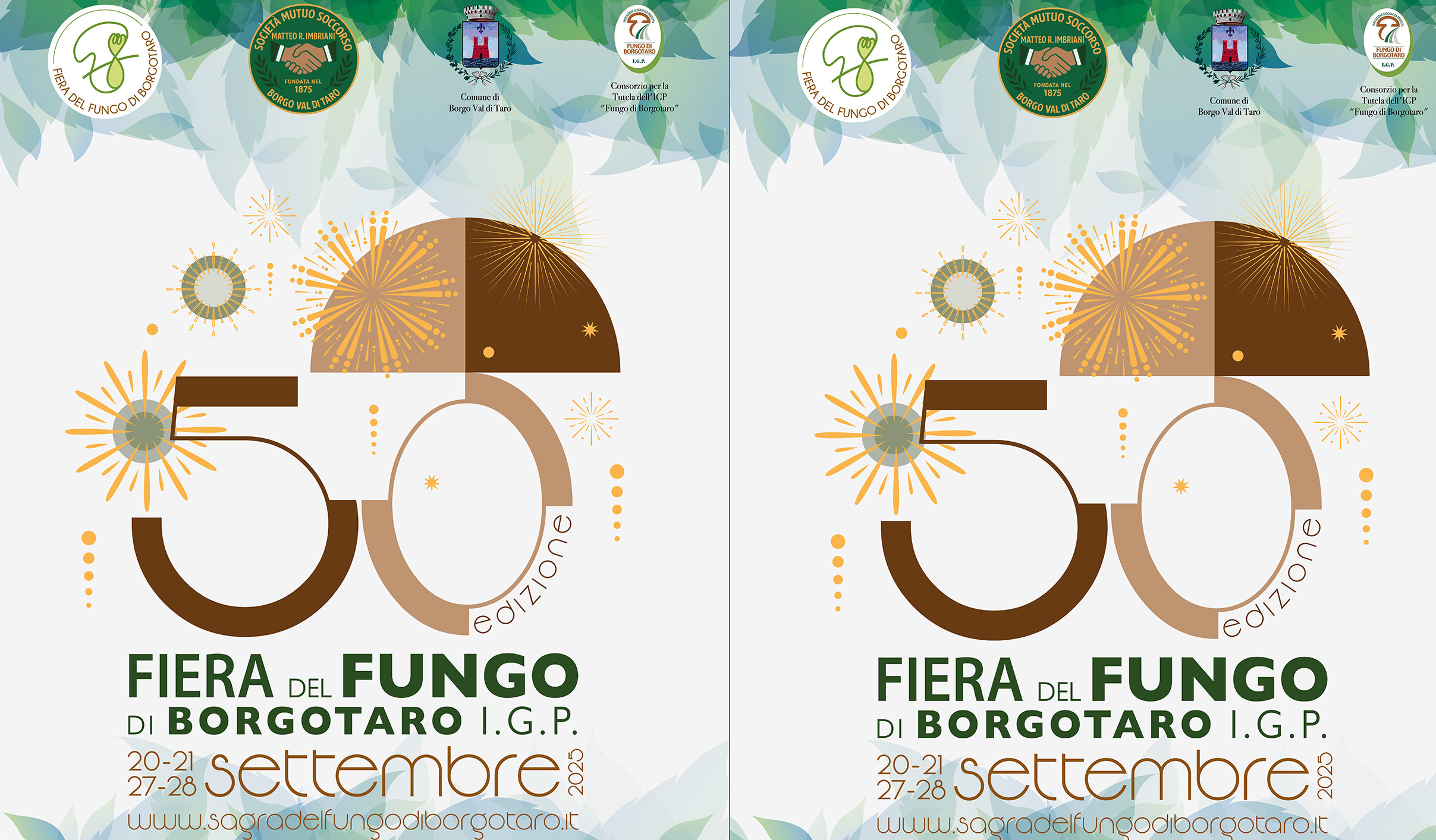 Borgotaro celebra la 50esima Fiera del Fungo Porcino IGP