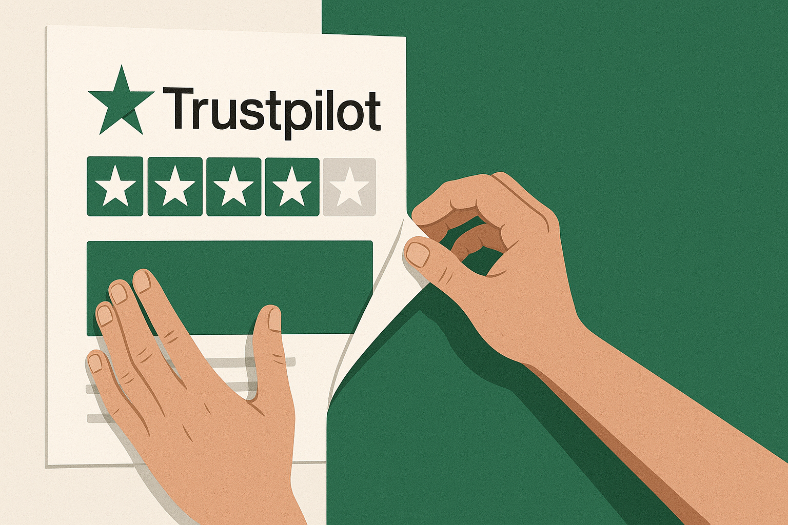 Come cancellare una recensione negativa da Trustpilot