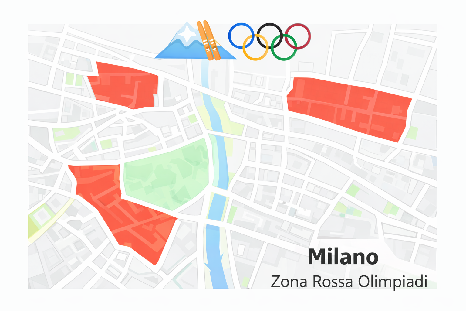 Olimpiadi Milano-Cortina: cosa sono le zone rosse e come cambiano mobilità, sicurezza e vita urbana