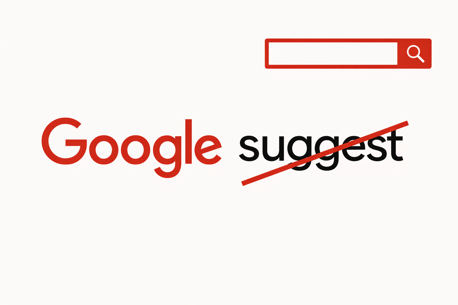 Come cancellare parole correlate  o meglio definito "google Suggest" in pochi giorni