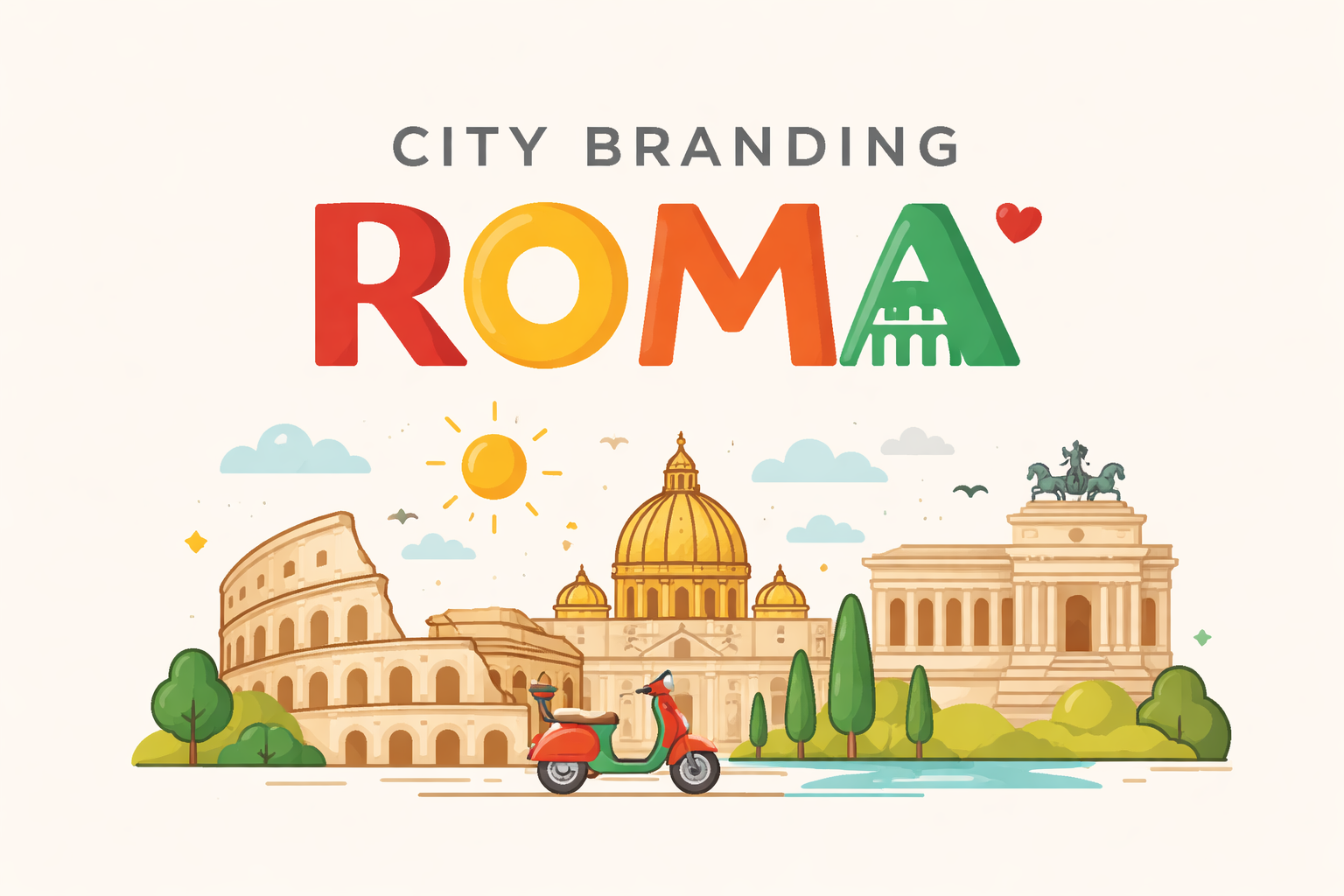 City Branding Turistico di Roma: la sfida da  un milione e mezzo per ridisegnare l’identità globale della Capitale