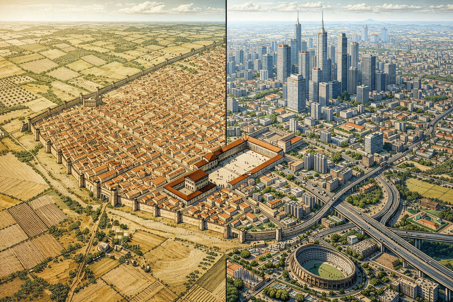 La città ideale 2.0: tra comunità, trasformazione e nuove visioni urbane in un’epoca di caos