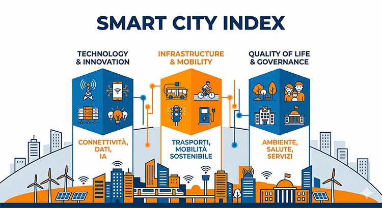 Smart City Index 2025 e City Reputation: come cambia il valore reale delle città italiane
