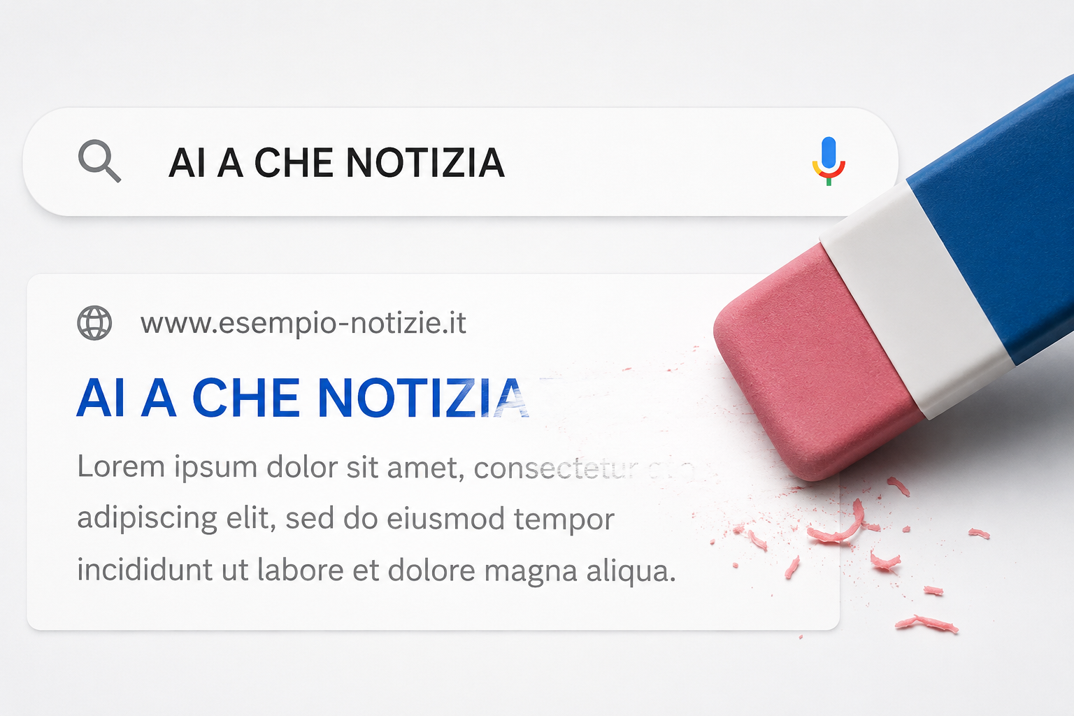 Cancellare Notizie da Internet e dall'Intelligenza Artificiale